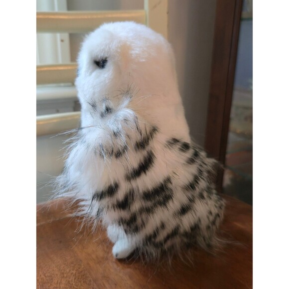 Douglas Wizard Snowy Owl Plush Stuffed Animal Toy 8" White - Picture 2 of 6
